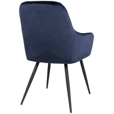 Harbo Eetkamerstoel - blauw - set van 2 - House Nordic