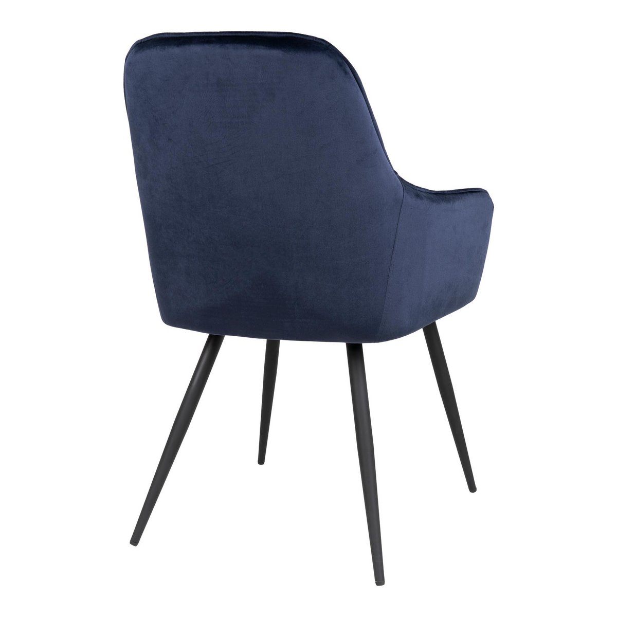Harbo Eetkamerstoel - blauw - set van 2 - House Nordic 4 Harbo Eetkamerstoel - blauw - set van 2 - House Nordic