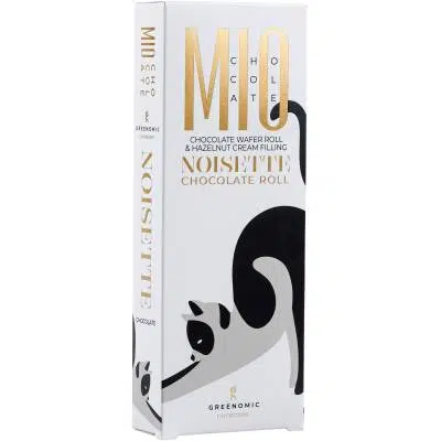 Greenomic Mio Chocolate Hazelnut Wafer Roll - 120gr