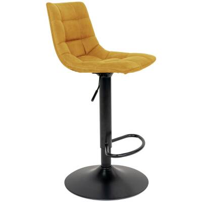 Middelfart Barstoel - mosterdgeel - set van 2 - House Nordic