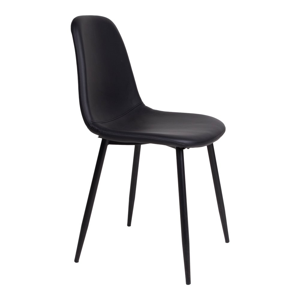 Stockholm Eetkamerstoel - zwart - set van 2 3 Stockholm Eetkamerstoel - zwart - set van 2