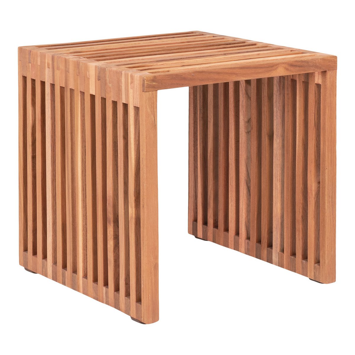 Pego Bijzettafel - teak - 40x40x40 cm 1 Pego Bijzettafel - teak - 40x40x40 cm