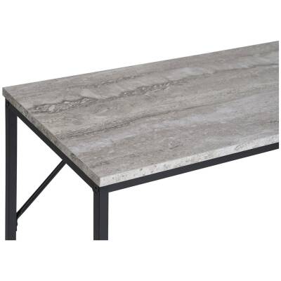 Vita Consoletafel - zwart - 110x26x80cm