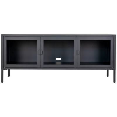 Brisbane TV-meubel - Zwart - 130x40x55 cm