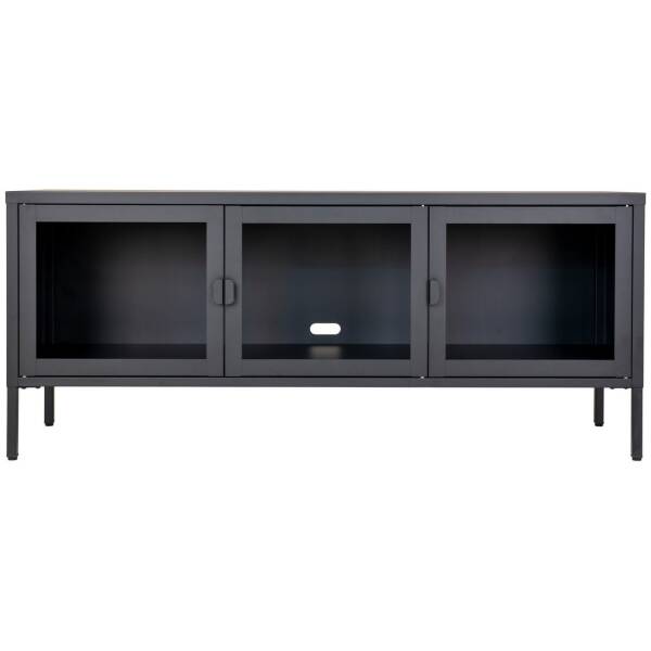 Brisbane TV-meubel - Zwart - 130x40x55 cm