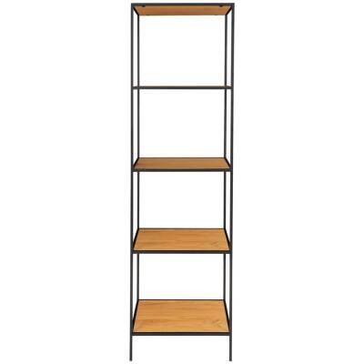 Vita boekenkast - 51x36x170cm