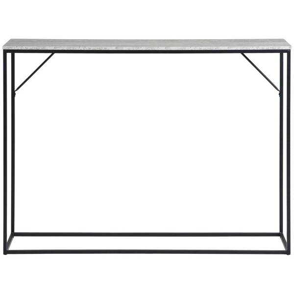 Vita Consoletafel - zwart - 110x26x80cm