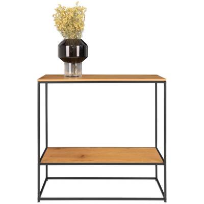 Vita Consoletafel - zwart - 80x36x80cm