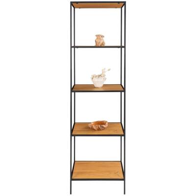 Vita boekenkast - 51x36x170cm
