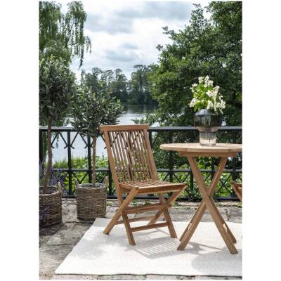 Toledo tuinstoel - Teak - Set van 2