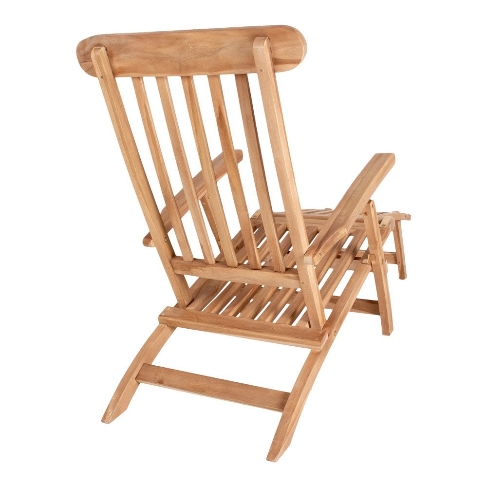 Arrecife Teakhouten ligstoel - 150x60x95 cm 5 Arrecife Teakhouten ligstoel - 150x60x95 cm
