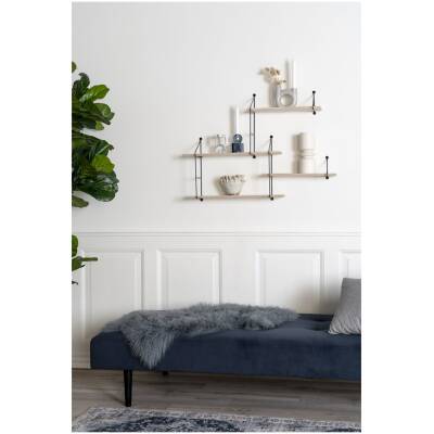 Harlem wandplank - 99x17.5x62 cm