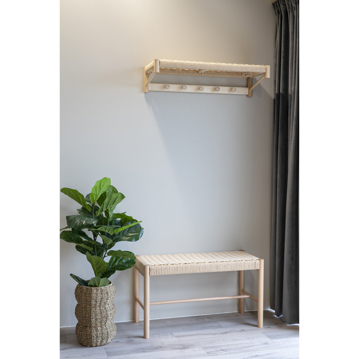 Abano Hoedenplank - 78x31x17 cm 3 Abano Hoedenplank - 78x31x17 cm