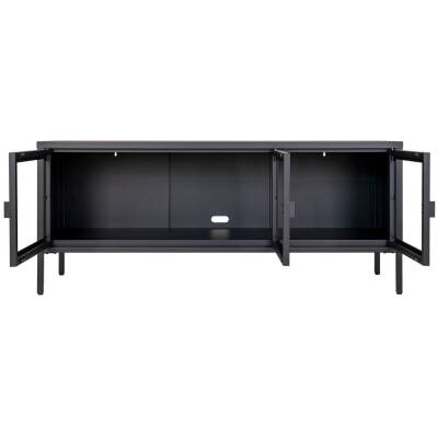 Brisbane TV-meubel - Zwart - 130x40x55 cm