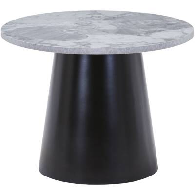 Brito salontafel - grijs marmerlook - 60x60x45 cm