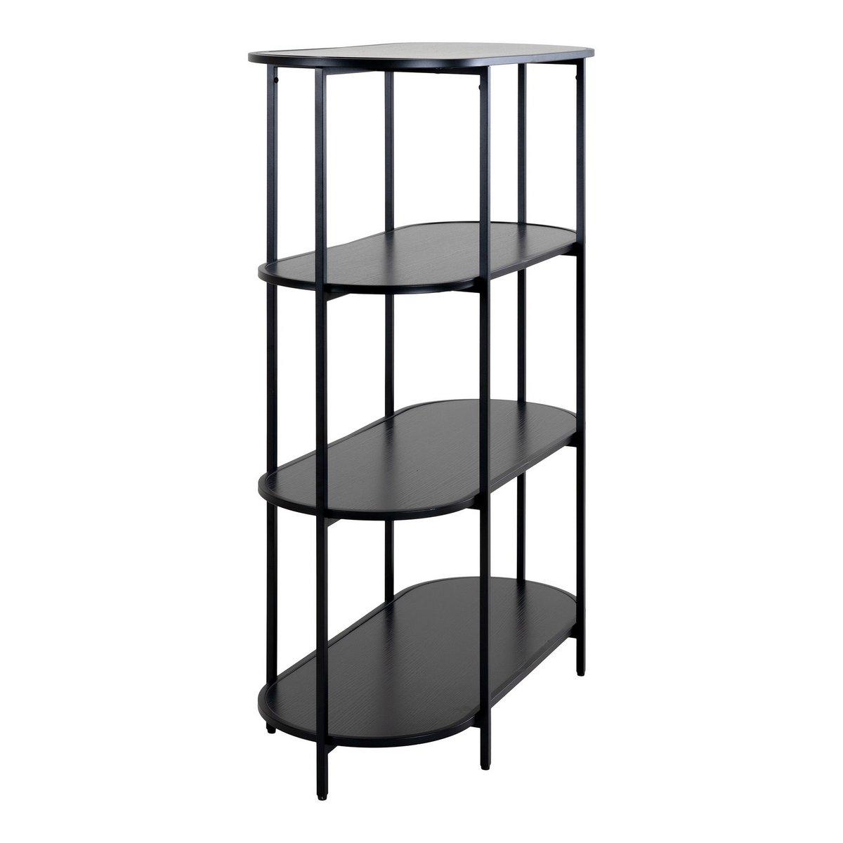Vita boekenkast - Zwart - 85x36x111 cm 8 Vita boekenkast - Zwart - 85x36x111 cm