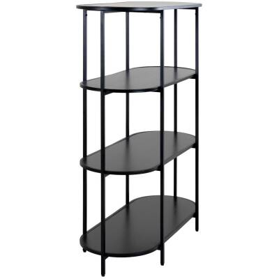 Vita boekenkast - Zwart - 85x36x111 cm