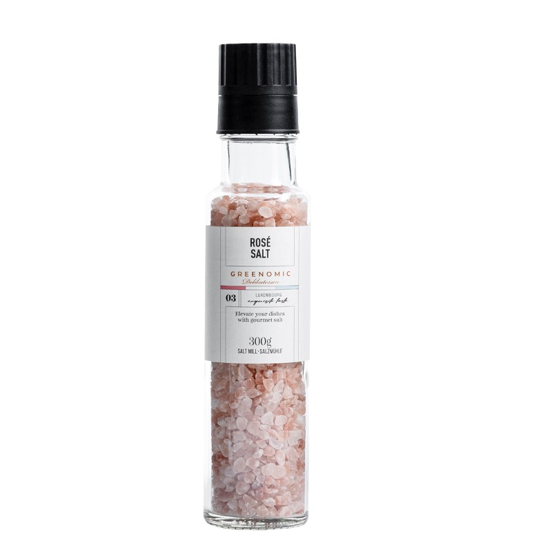 Greenomic zoutmolen - rosé zout - 300gr 1 Greenomic zoutmolen - rosé zout - 300gr