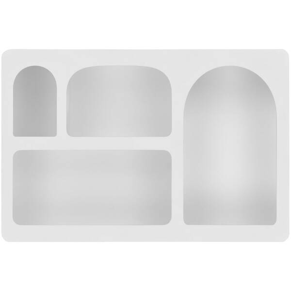 Bryne Wandplank - Wit - 40x13x60cm