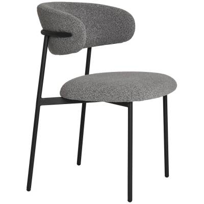 Mira Eetkamerstoel - Lichtgrijs - Set van 2
