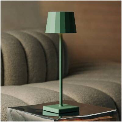 Wouter groen oplaadbare tafellamp - tot 120 uur