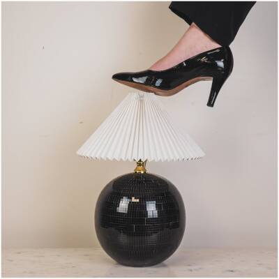 Lamp - discobal - Zwart