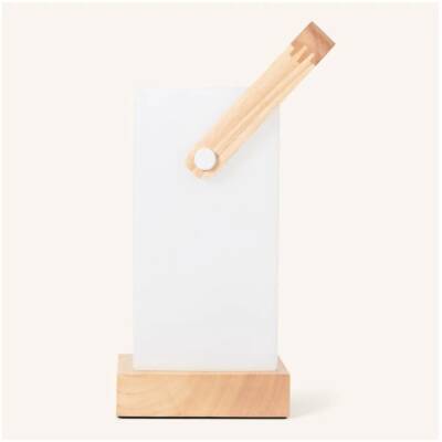 Tavellio - Harper - Lichtbruine houten lamp