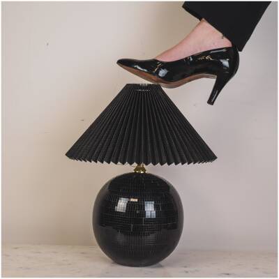 Lamp - discobal - Zwart