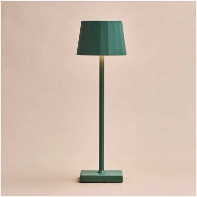 Wouter groen oplaadbare tafellamp - tot 120 uur