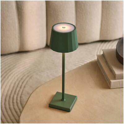 Wouter groen oplaadbare tafellamp - tot 120 uur