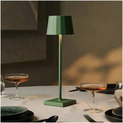 Wouter groen oplaadbare tafellamp - tot 120 uur