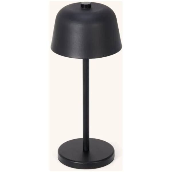 Anton Zwarte Oplaadbare Tafellamp - 120 uur