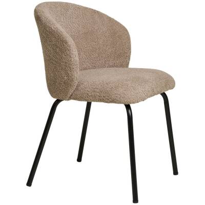 Safira Eetkamerstoel - Beige - Set van 2