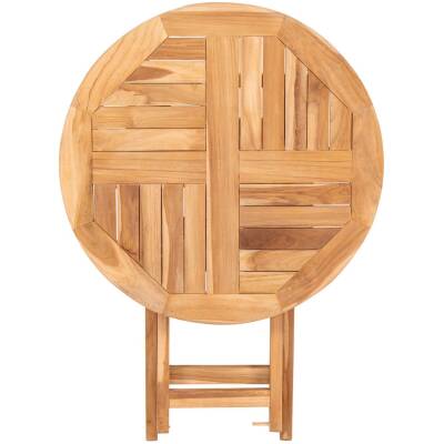 Oviedo Bijzettafel - Teak - Ø70x75 cm