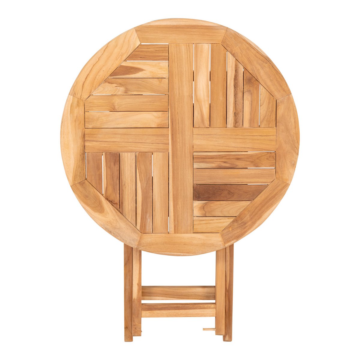 Oviedo Bijzettafel - Teak - Ø70x75 cm 4 Oviedo Bijzettafel - Teak - Ø70x75 cm