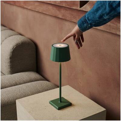 Wouter groen oplaadbare tafellamp - tot 120 uur