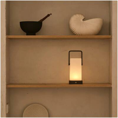 Harper Donkerbruine Houten Lamp – tot 80 uur - Tavellio