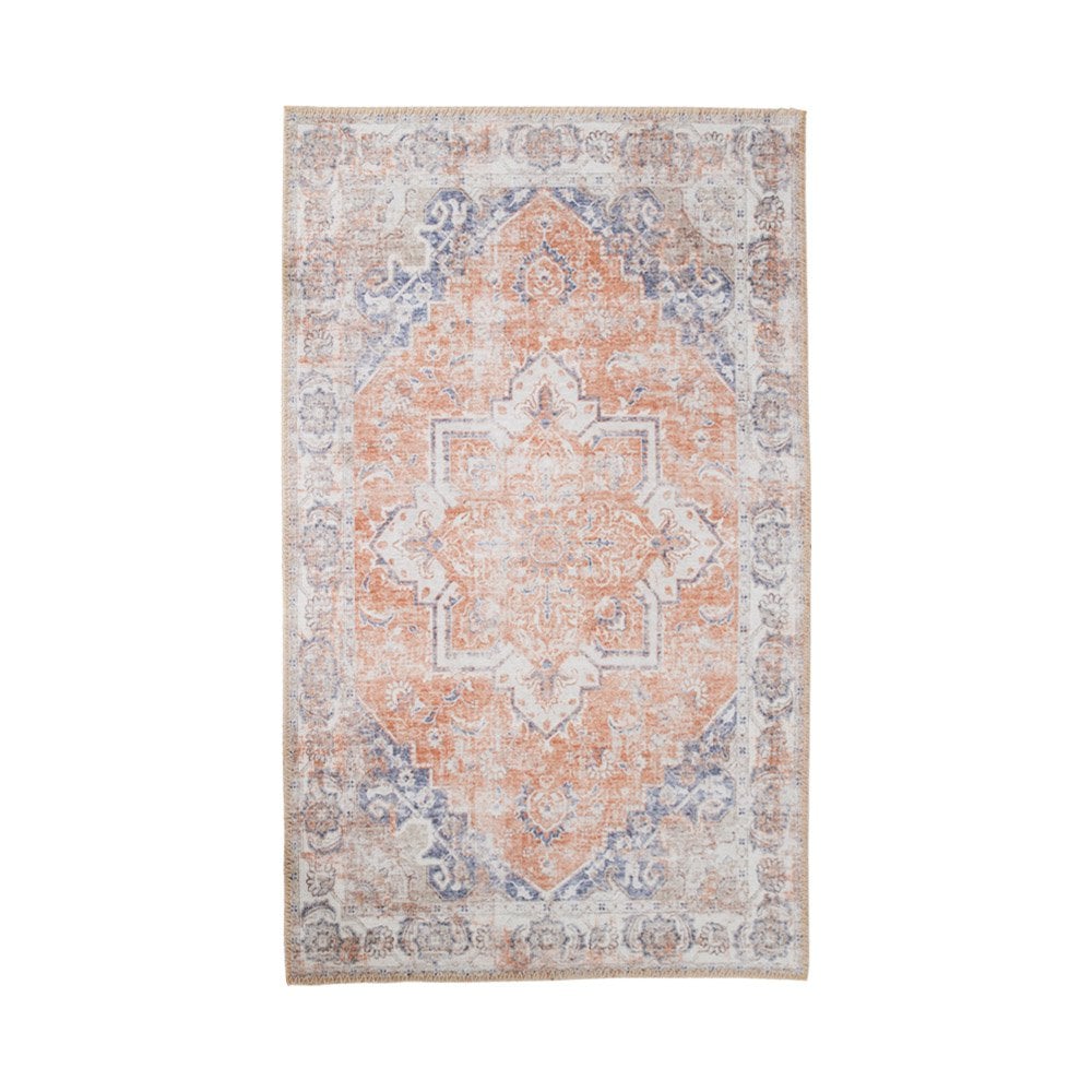 Havana Vloerkleed - Blauw/Oranje - 160x230 cm 1 Havana Vloerkleed - Blauw/Oranje - 160x230 cm