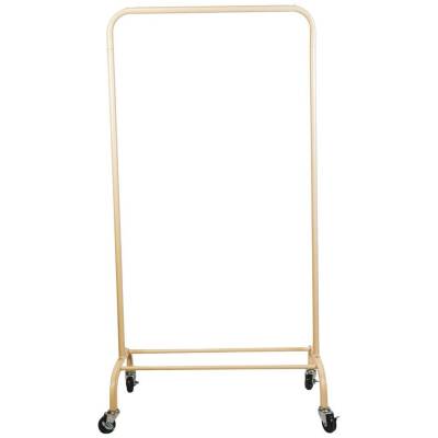 Kledingrek - Metaal - Zand - 80x40x155cm