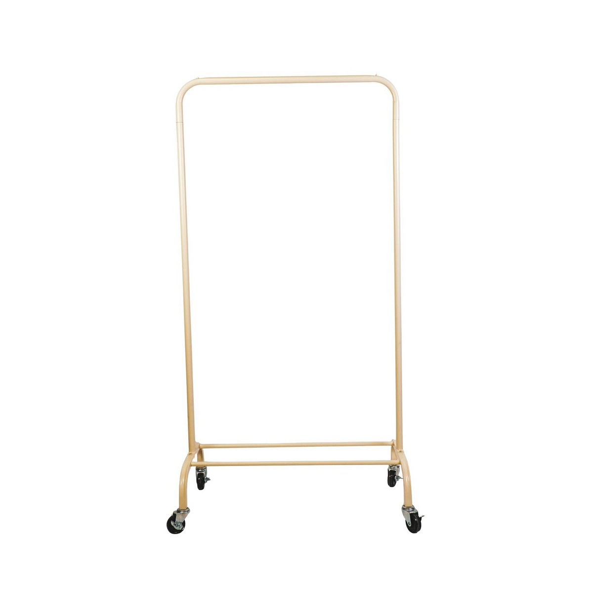 Kledingrek - Metaal - Zand - 80x40x155cm 4 Kledingrek - Metaal - Zand - 80x40x155cm