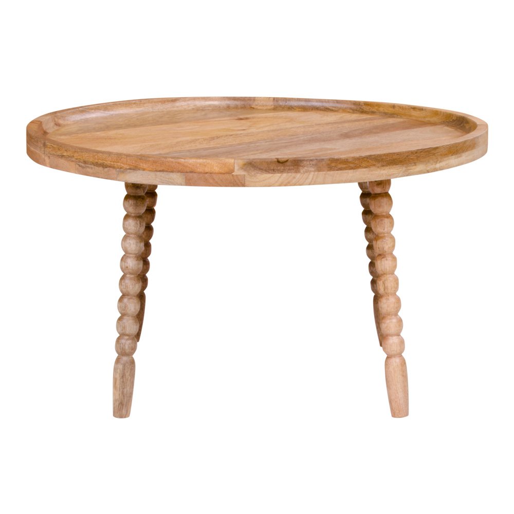 Jammu Salontafel - Mangohout - Ø60x35 cm 2 Jammu Salontafel - Mangohout - Ø60x35 cm