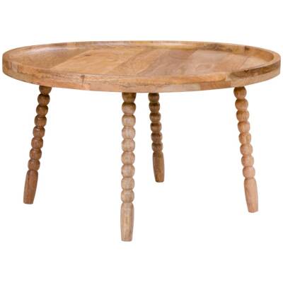 Jammu Salontafel - Mangohout - Ø60x35 cm