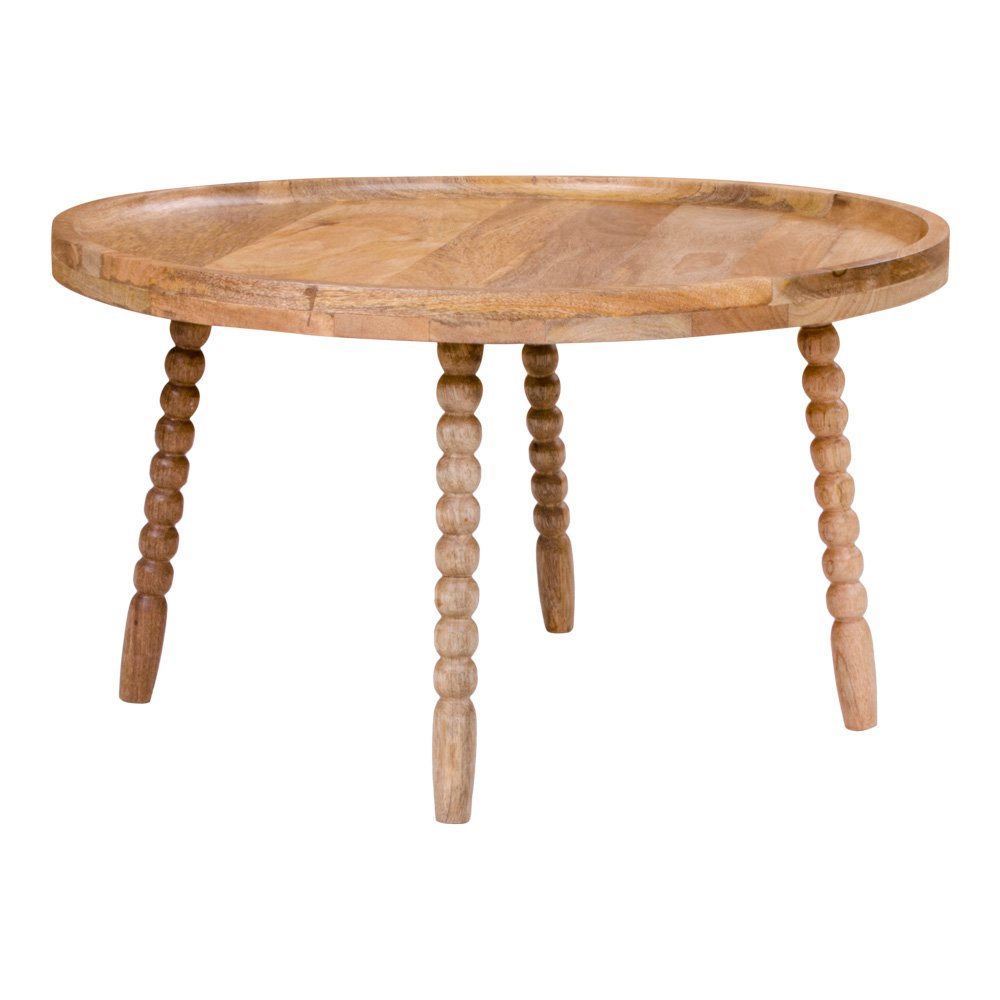 Jammu Salontafel - Mangohout - Ø60x35 cm 1 Jammu Salontafel - Mangohout - Ø60x35 cm