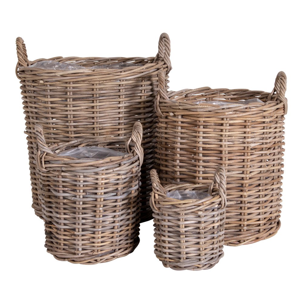 Caor Manden - Kubu Rotan - set van 4 1 Caor Manden - Kubu Rotan - set van 4
