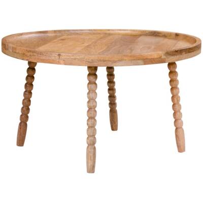 Jammu Salontafel - Mangohout - Ø60x35 cm