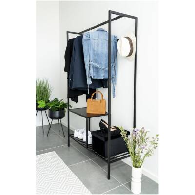 Ardola Bloempotten - Zwart - Set van 2