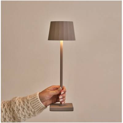 Wouter koala bruin oplaadbare tafellamp - tot 120 uur