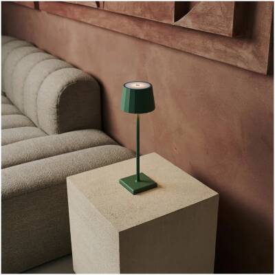 Wouter groen oplaadbare tafellamp - tot 120 uur