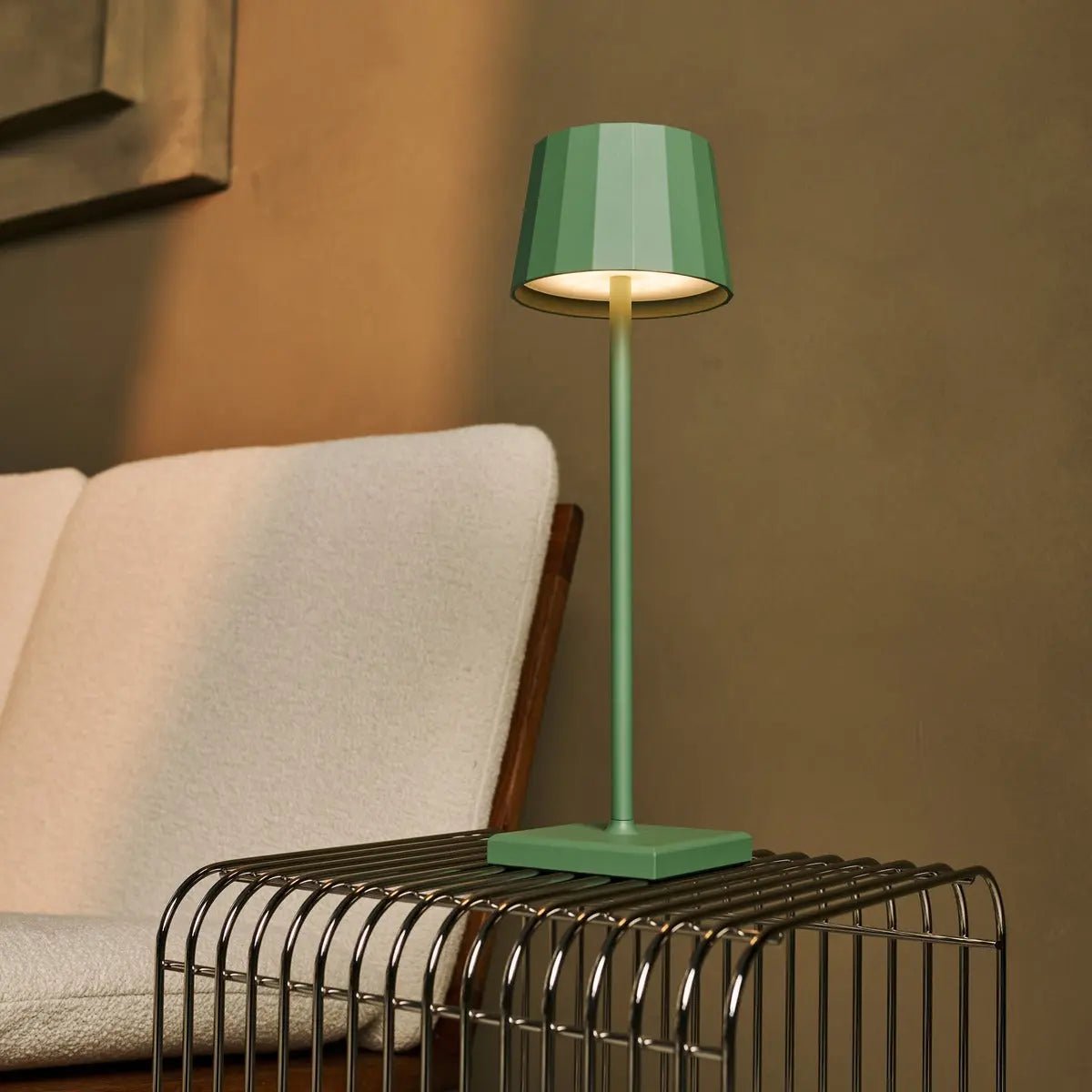 Wouter groen oplaadbare tafellamp - tot 120 uur 14 Wouter groen oplaadbare tafellamp - tot 120 uur