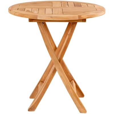 Oviedo Bijzettafel - Teak - Ć70x75 cm